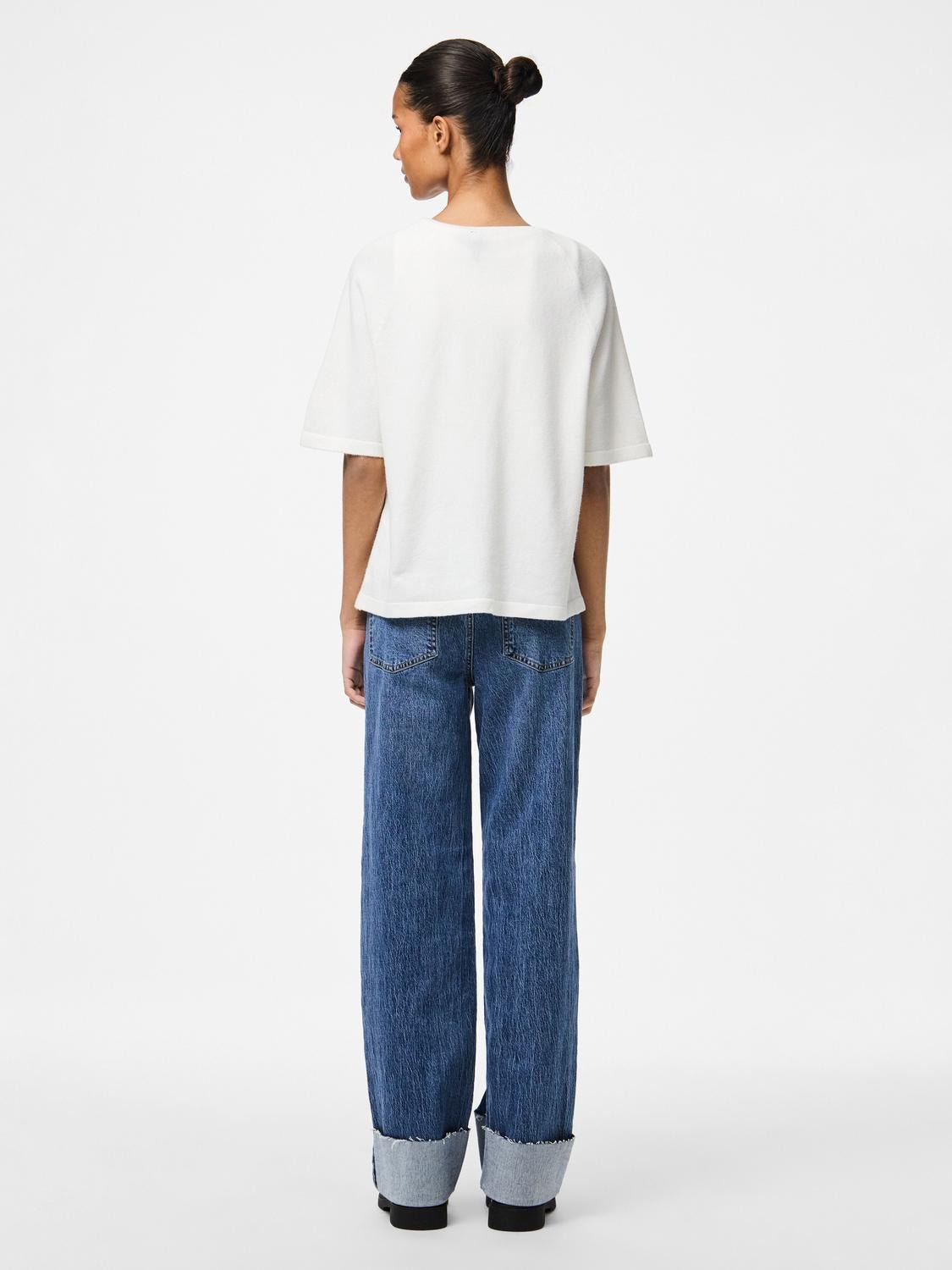 PCBREE Pullover - Bright White - VERO MODA & VILA Bergvik